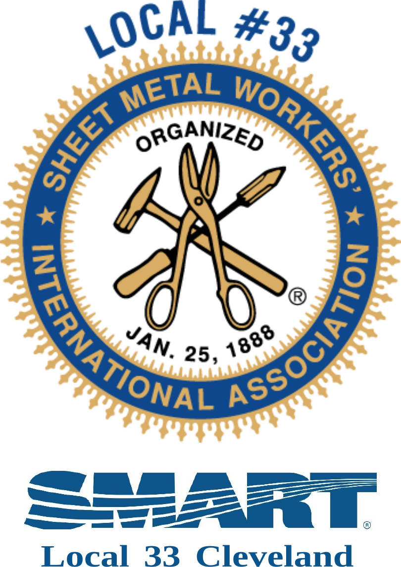 Sheet Metal Workers SMART Local 33 Cleveland logo